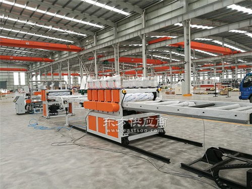 pp建筑模板机组,塑料模板机械厂家,塑料模板机械图片